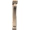 Ekena Millwork Legacy Slat Smooth Bracket w/ Offset Brace, Douglas Fir, 5 1/2"W x 38"D x 38"H BKT0604X38X38LEC06SDF - alternate 3
